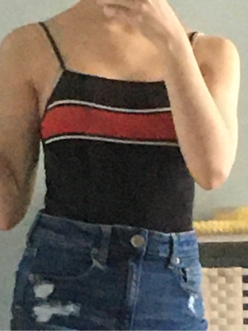 Striped Garage Tank Top